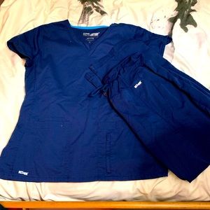 Grey’s Anatomy by Barco ACTIVE navy blue scrubs